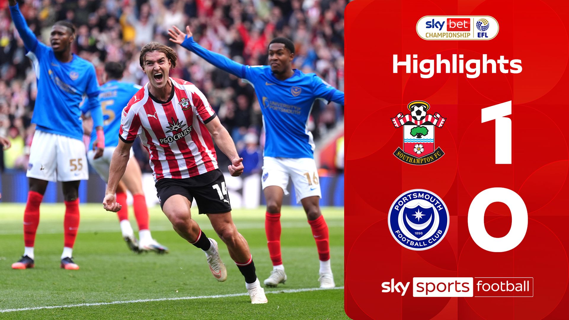 Ten-man Saints dig deep to seal victory in fiery derby
