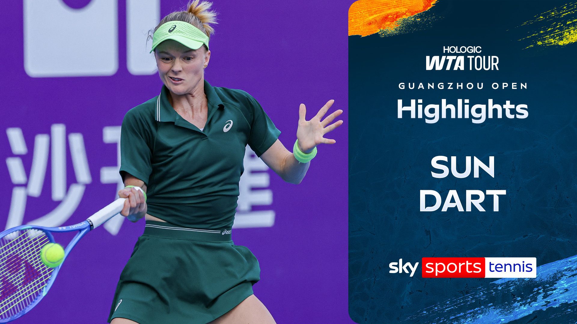 Dart survives match points to reach first WTA Tour singles final
