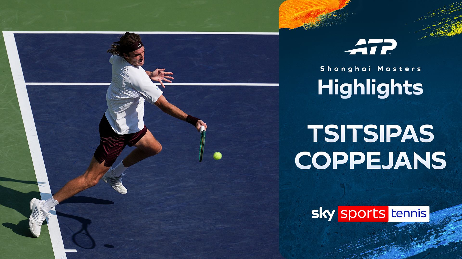 Tsitsipas advances into second round at Shanghai Masters