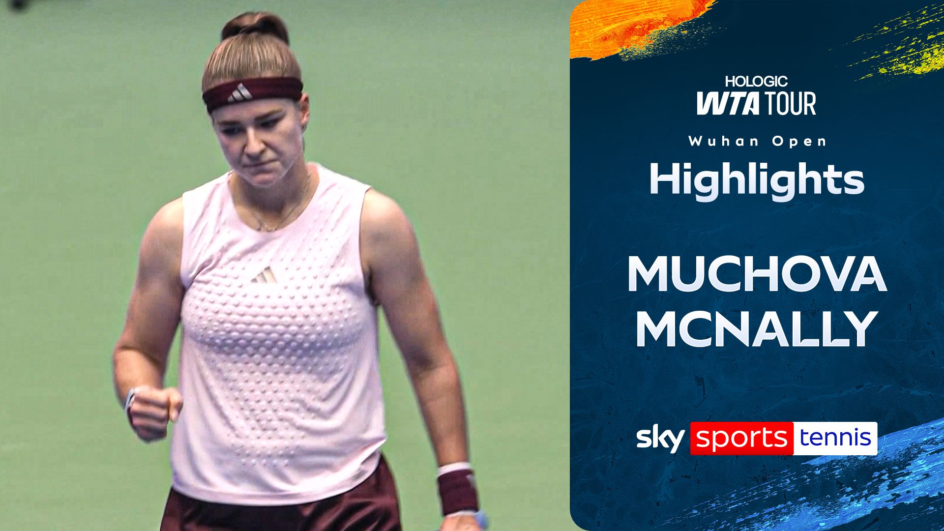 Muchova digs deep to edge out McNally in Wuhan