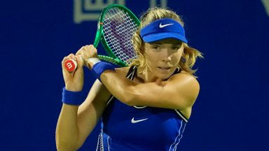 Katie Boulter is through to her third WTA semi-final of the 2026 season