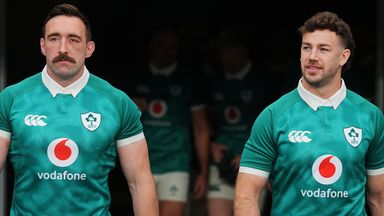 Jack Conan (left) and Caelan Doris (right) have both been ruled out of Ireland's Nations Championship Tests in November through injury