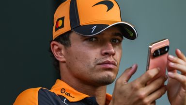 Lando Norris has been left frustrated by a straight-line speed issue with his McLaren