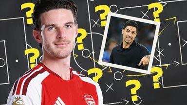 Image from Declan Rice: Mikel Arteta says Arsenal midfielder has transitioned away from his 'lighthouse' role, so what is he?