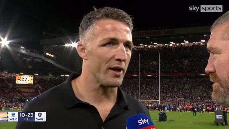 Warrington Wolves head coach Sam Burgess reflects on his side's Grand Final loss