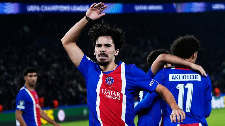 PLATZ 14: Vitinha (Portugal, PSG)