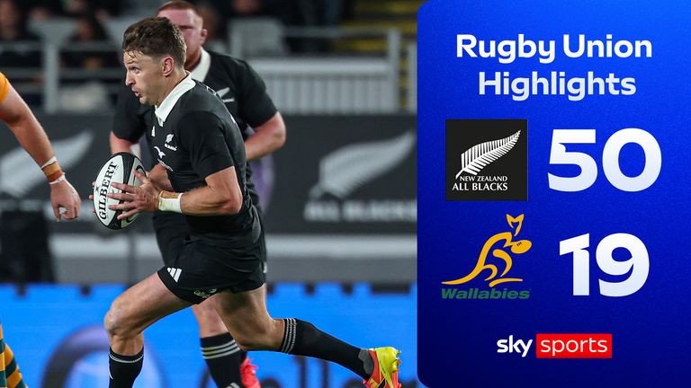 Highlights of New Zealand vs Australia in the first Bledisloe Cup Test at Eden Park