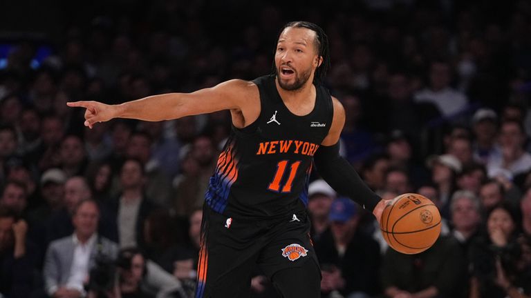 New York Knicks' Jalen Brunson has begun to break out of his early-season slump (AP Photo/Frank Franklin II)