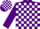 Purple, White Blocks, Purple Sleeves