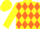 Yellow, Orange Diamonds and 'HPI', Yellow Cap