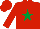 Red, Emerald Green star