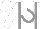 White, Grey horseshoe And Braces, White Cap