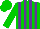 Green and purple stripes