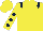 Yellow, Dark Blue epaulets, Yellow sleeves, Dark Blue spots