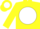 yellow, white ball