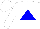 White, blue triangle,