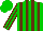 Big-green body, brown striped, big-green arms, brown striped, big-green cap, brown striped