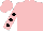 Pink, black ball and dots on sleeves