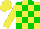 Yellow and green blocks, yellow sleeves