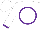 White, purple circle, purple cuffs on sleeves