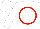 White, red circle 'h' on back