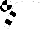 White, black bars on sleeves, black and white quartered cap