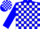 Blue and White Blocks, Blue Sleeves
