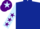 Dark Blue, Light Blue sleeves, Purple stars, Purple cap, Light Blue star